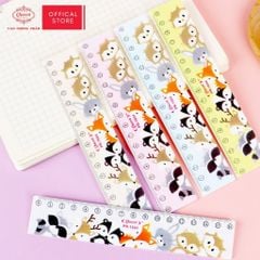 Thước kẻ hình thú dễ thương 16cm - Queen PR-16cm (Hình ngẫu nhiên)