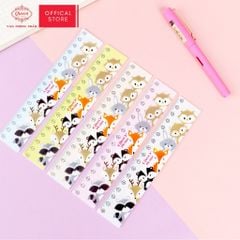 Thước kẻ hình thú dễ thương 16cm - Queen PR-16cm (Hình ngẫu nhiên)