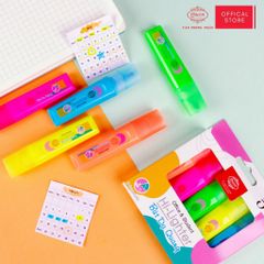 Bút dạ quang Queen HL-02 (5 bút, 5 màu)