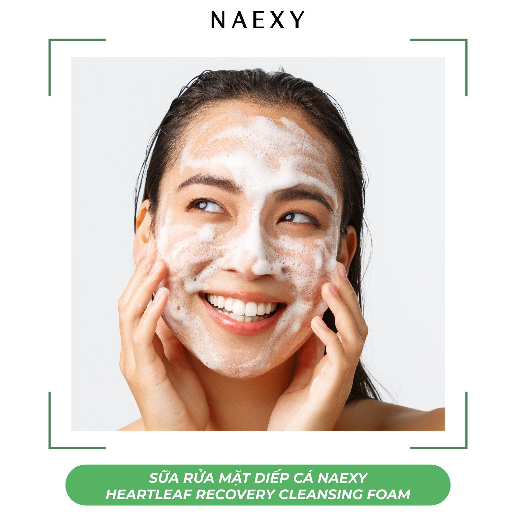 SỮA RỬA MẶT DIẾP CÁ NAEXY HEARTLEAF RECOVERY CLEANSING FOAM 100ML