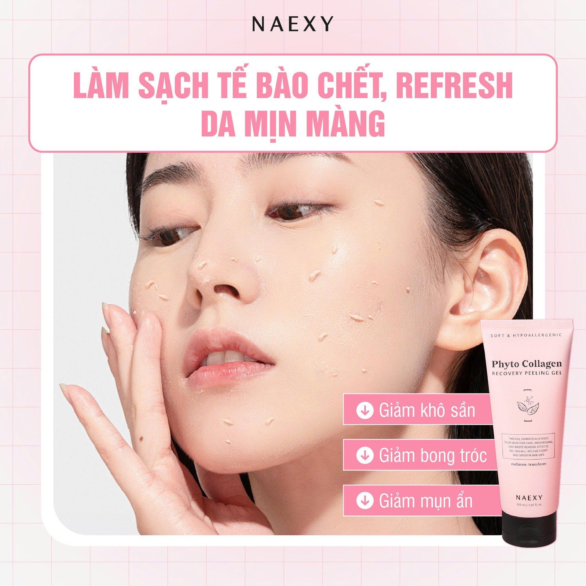 SỮA RỬA MẶT COLLAGEN NAEXY PHYTO COLLAGEN RECOVERY CLEANSING FOAM 100ML