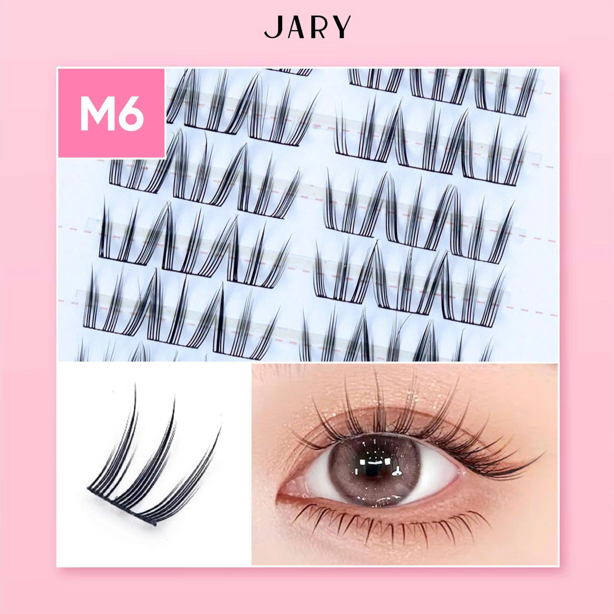 LÔNG MI CỤM KHÔNG KEO 10 HÀNG JARY MASTER CLUSTER LASHES - M6