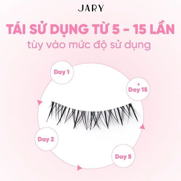LÔNG MI GIẢ GÂN TRONG JARY FULL STRIP LASHES - F12