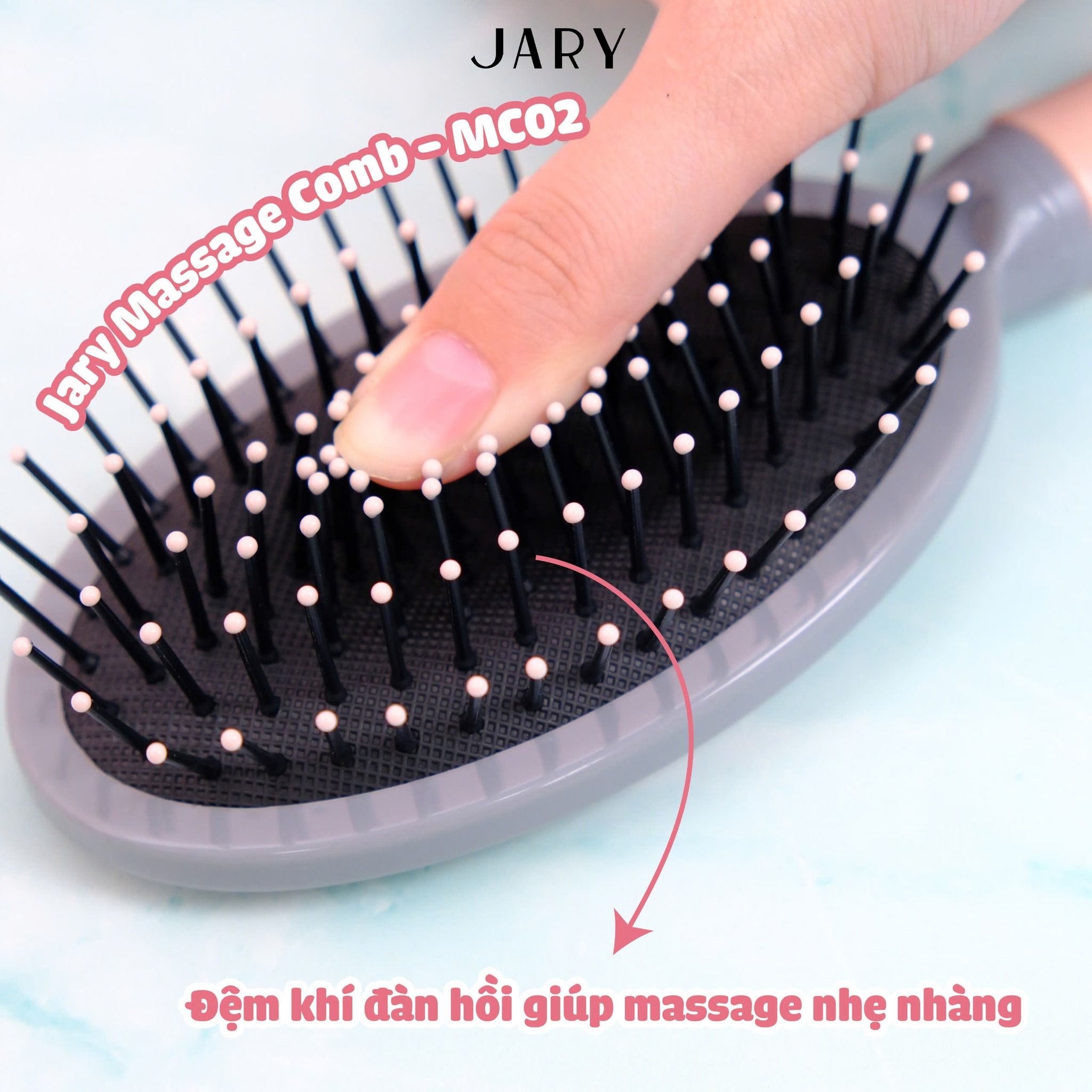 LƯỢC CHẢI TÓC MASSAGE JARY MASSAGE COMB - MC02