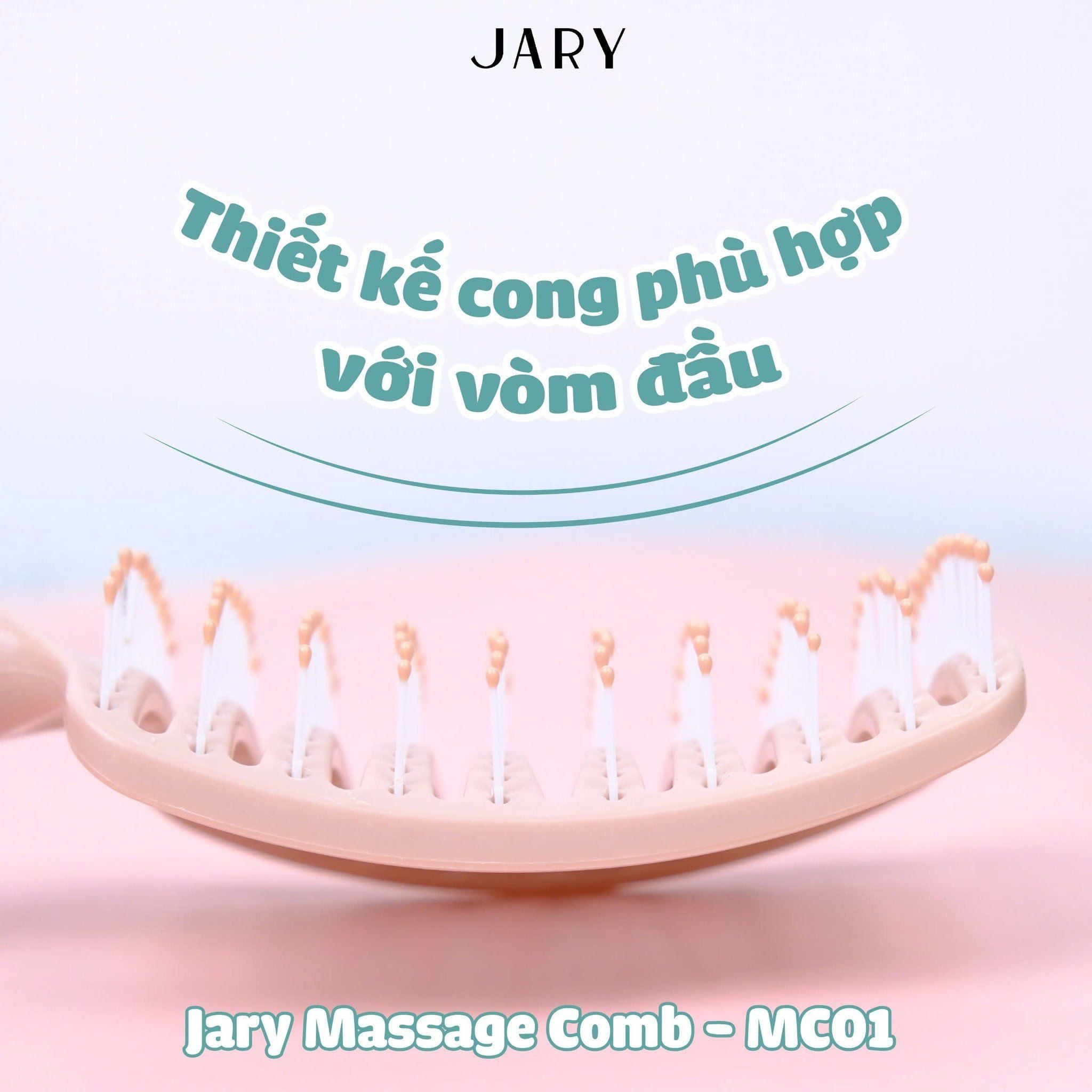 LƯỢC CHẢI TÓC MASSAGE JARY MASSAGE COMB - MC01