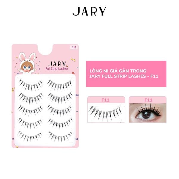 LÔNG MI GIẢ GÂN TRONG JARY FULL STRIP LASHES - F11