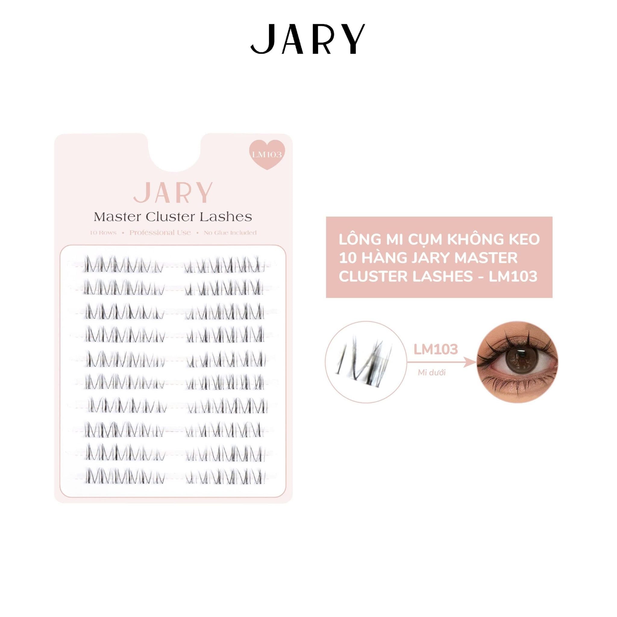 LÔNG MI CỤM KHÔNG KEO 10 HÀNG JARY MASTER CLUSTER LASHES - MI DƯỚI LM103