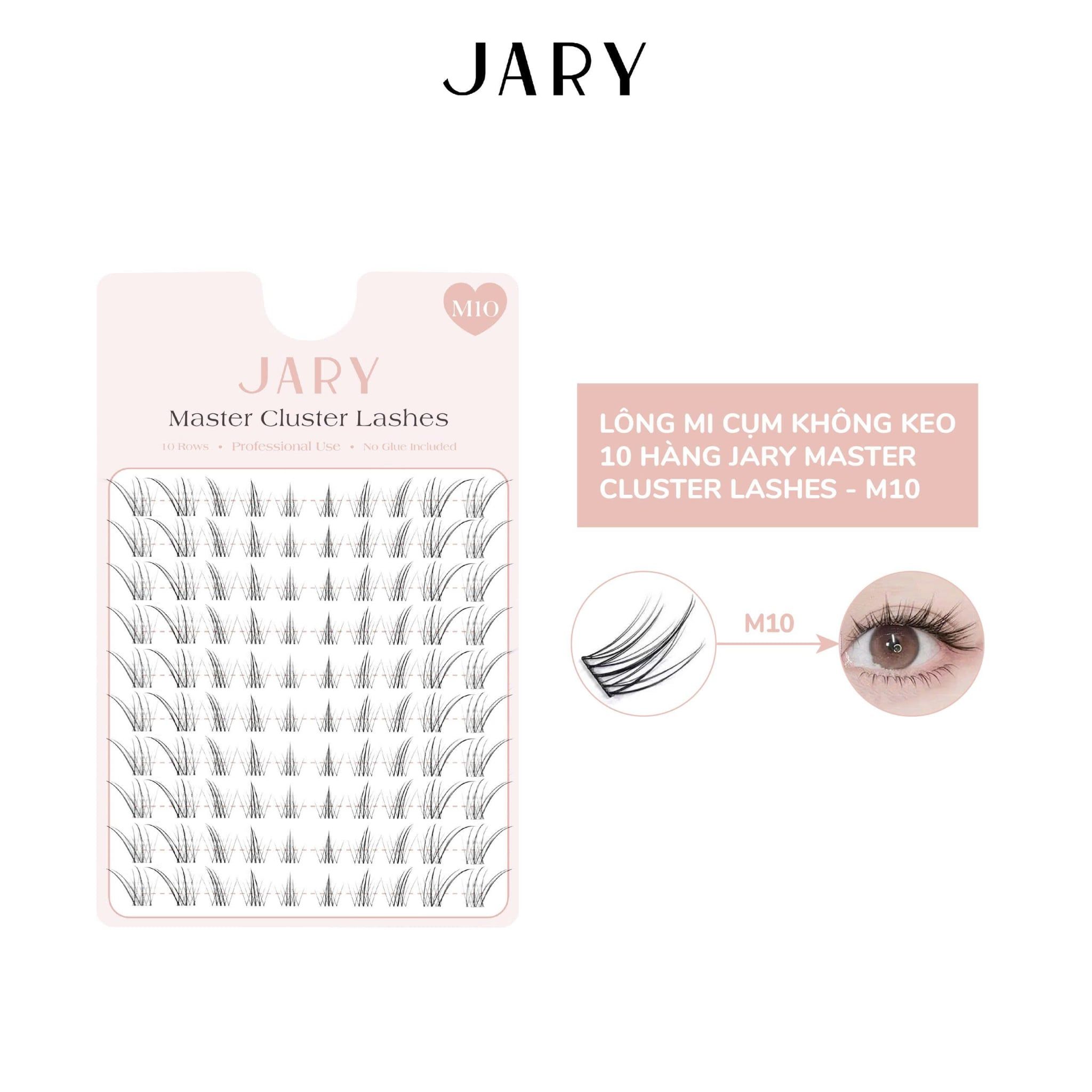 LÔNG MI CỤM KHÔNG KEO 10 HÀNG JARY MASTER CLUSTER LASHES - M10