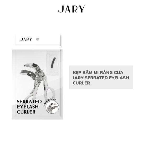 KẸP BẤM MI RĂNG CƯA JARY SERRATED EYELASH CURLER
