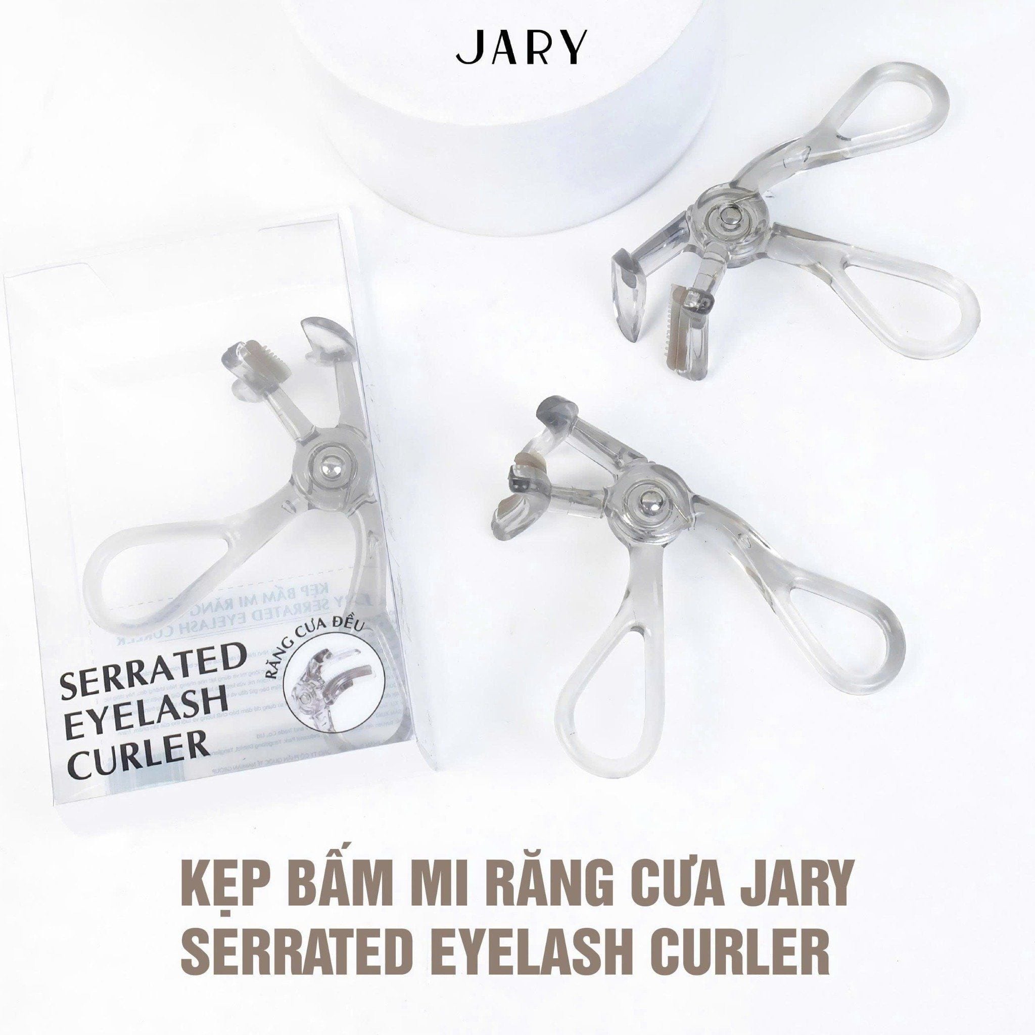 KẸP BẤM MI RĂNG CƯA JARY SERRATED EYELASH CURLER