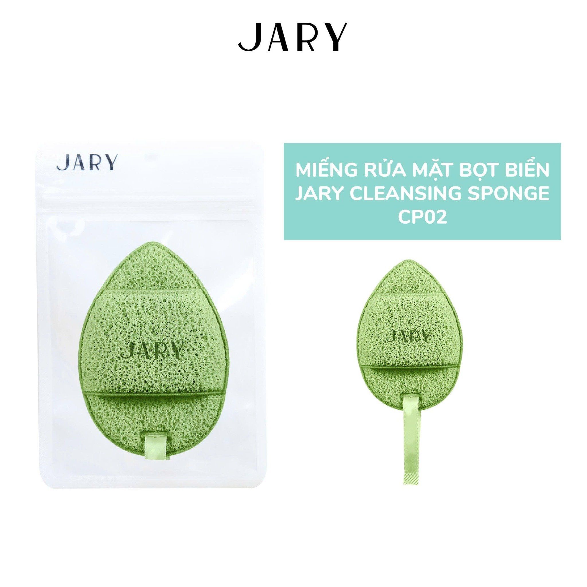 MIẾNG RỬA MẶT BỌT BIỂN JARY CLEANSING SPONGE - CP02