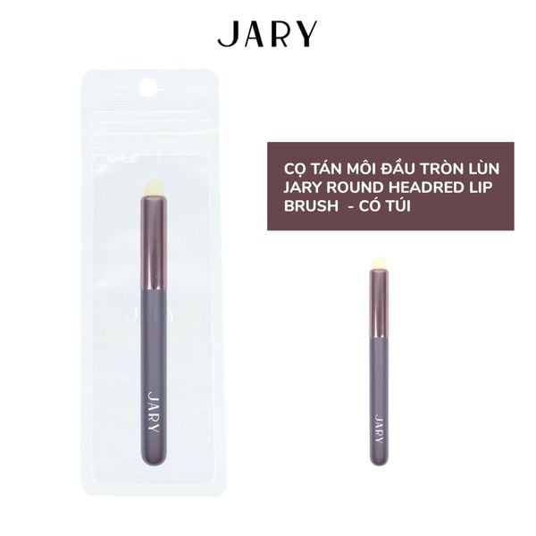 CỌ TÁN MÔI ĐẦU TRÒN LÙN JARY ROUND HEADRED LIP BRUSH - CÓ TÚI
