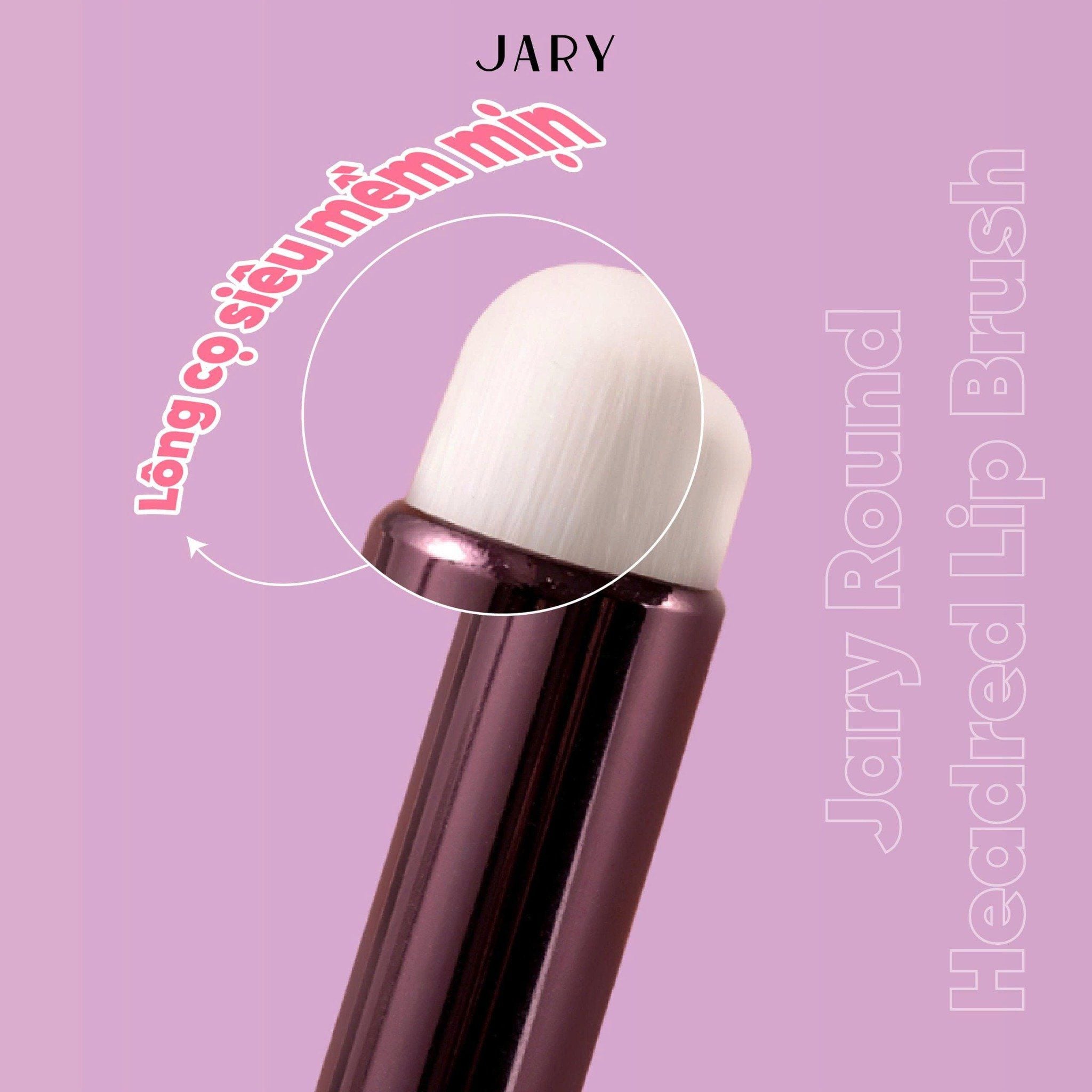 CỌ TÁN MÔI ĐẦU TRÒN LÙN JARY ROUND HEADRED LIP BRUSH - CÓ TÚI