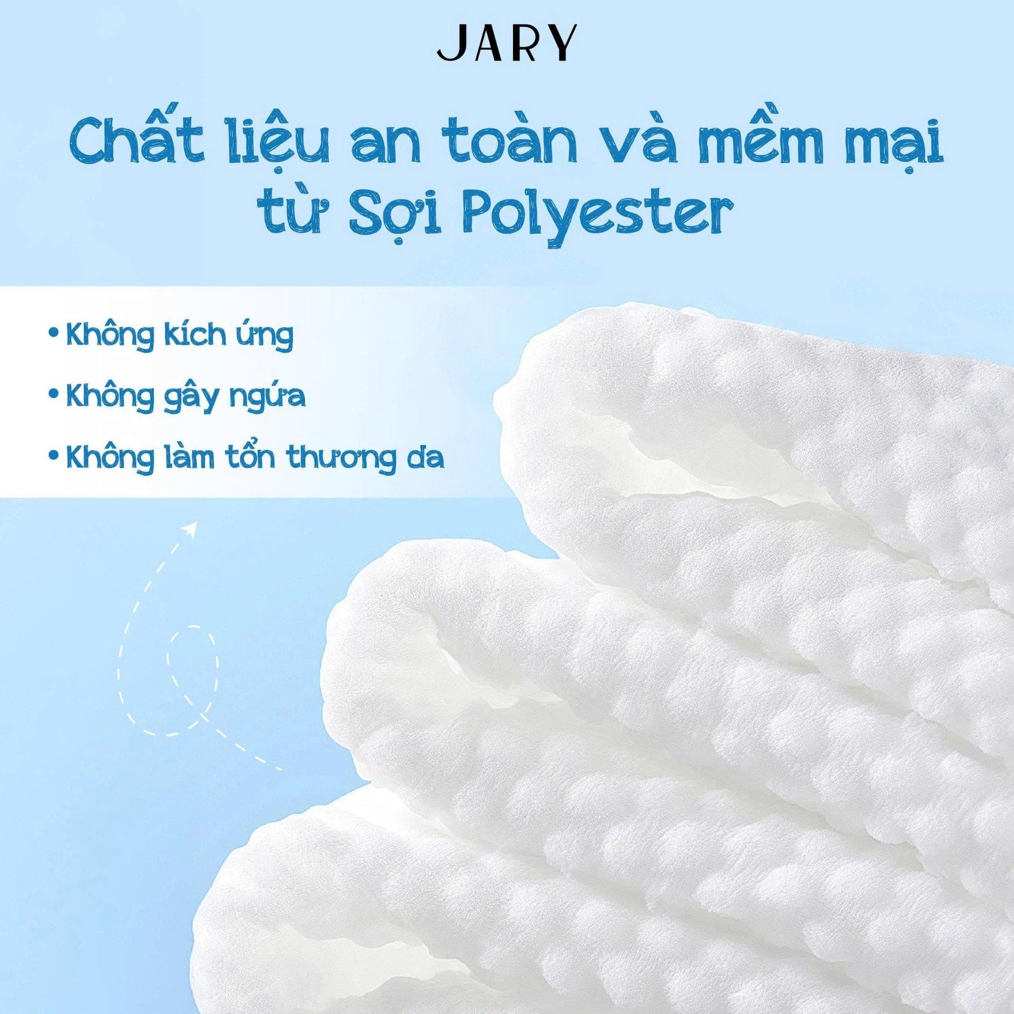 KHĂN MẶT DÙNG MỘT LẦN JARY DISPOSABLE FACE TOWEL - DẠNG RÚT