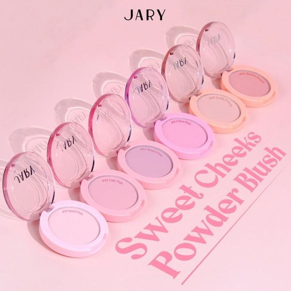 PHẤN MÁ HỒNG JARY SWEET CHEEKS POWDER BLUSH