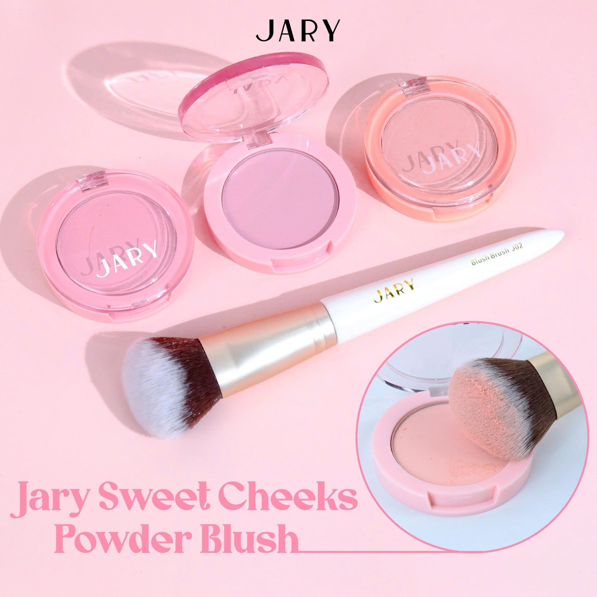 PHẤN MÁ HỒNG JARY SWEET CHEEKS POWDER BLUSH