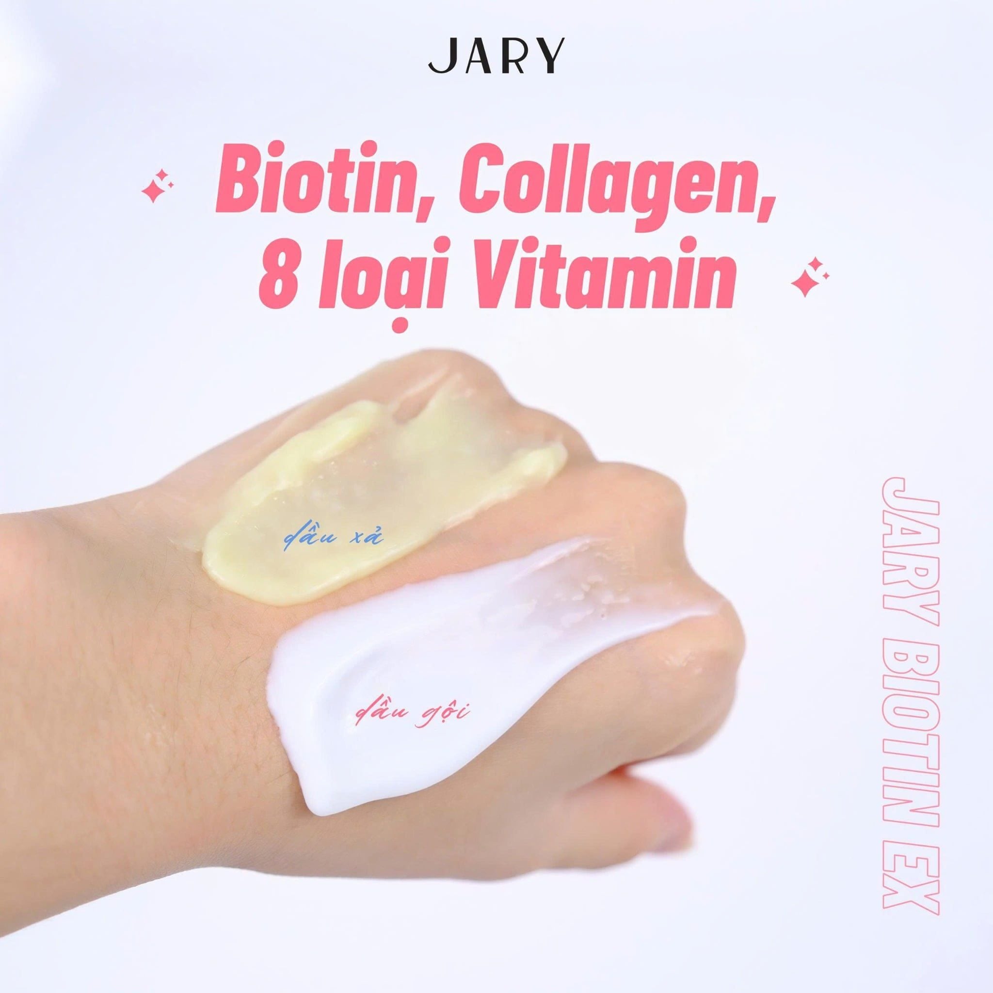 DẦU GỘI & DẦU XẢ BIOTIN JARY BIOTIN EX