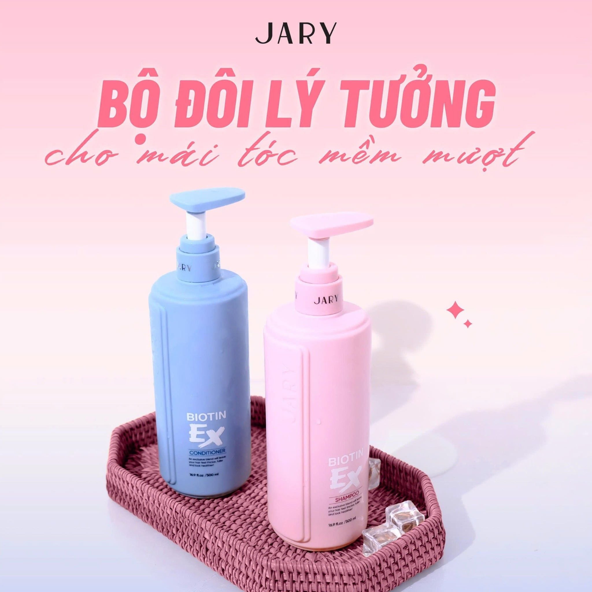 DẦU GỘI & DẦU XẢ BIOTIN JARY BIOTIN EX