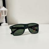  Kính Mát Ray-Ban Boyfriend Two Green Square Unisex Sunglasses Cao Cấp 