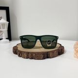  Kính Mát Ray-Ban Boyfriend Two Green Square Unisex Sunglasses Cao Cấp 