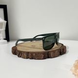  Kính Mát Ray-Ban Boyfriend Two Green Square Unisex Sunglasses Cao Cấp 
