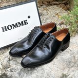  [HÀNG ORDER] Giày Da Homme Cordovan – Signature Plain-Toe Leather Oxford Sang Trọng 