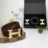  Set Thắt lưng Homme L'Aquila - Luxury Italian Genuine Leather Belt 