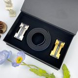  Set Thắt lưng Homme Palermo - Luxury Italian Genuine Leather Belt 