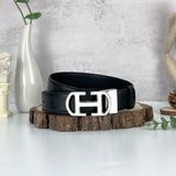  Thắt Lưng Homme Terni - Luxury Italian Genuine Leather Belt Dây Saffiano 