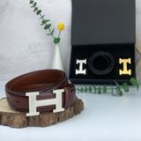  Set Thắt Lưng Homme Linorvo - Luxury Italian Genuine Leather Belt 