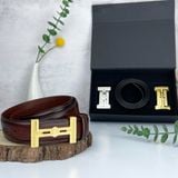  Set Thắt lưng Homme Monza - Luxury Italian Genuine Leather Belt 