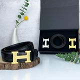  Set Thắt Lưng Homme Linorvo - Luxury Italian Genuine Leather Belt 