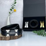  Set Thắt lưng Homme Palermo - Luxury Italian Genuine Leather Belt 