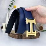  Thắt Lưng Homme Linorvo - Luxury Italian Genuine Leather Belt Dây Da Saffiano 