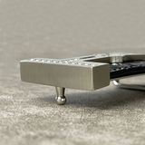  Thắt lưng Homme Monza - Luxury Italian Genuine Leather Belt Dây Da Vân Cá Sấu 