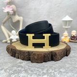  Thắt Lưng Homme Linorvo - Luxury Italian Genuine Leather Belt Dây Da Saffiano 