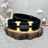  Thắt lưng Homme Palermo - Luxury Italian Genuine Leather Belt Dây Da Vân Cá Sấu 