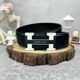  Thắt lưng Homme Palermo - Luxury Italian Genuine Leather Belt Dây Da Vân Cá Sấu 