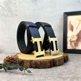  Thắt lưng Homme L'Aquila  - Luxury Italian Genuine Leather Belt Dây Da Saffiano 