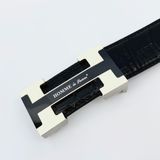  Thắt lưng Homme Palermo - Luxury Italian Genuine Leather Belt Dây Da Vân Cá Sấu 