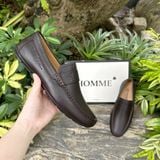  Giày lười da Homme Marsala - Nappa Leather Loafer 
