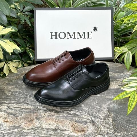  Giày Tây Nam Homme Bristol - Classic Toe Oxford Italian Leather Dress Shoes 