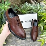  Giày Tây Nam Homme Bristol - Classic Toe Oxford Italian Leather Dress Shoes 