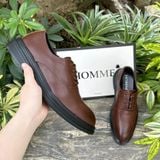  Giày Tây Nam Homme Bristol - Classic Toe Oxford Italian Leather Dress Shoes 