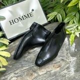  [HÀNG ORDER] Giày Boots Homme Caserta - The Polished Black/Brown Chelsea Boot Cao Cấp 