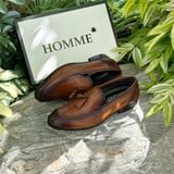  [HÀNG ORDER] Giày Tây Homme Cannington 2.0 - Penny Loafer Italian Leather Dress Shoes Cao Cấp 