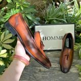  [HÀNG ORDER] Giày Tây Homme Cannington 2.0 - Penny Loafer Italian Leather Dress Shoes Cao Cấp 