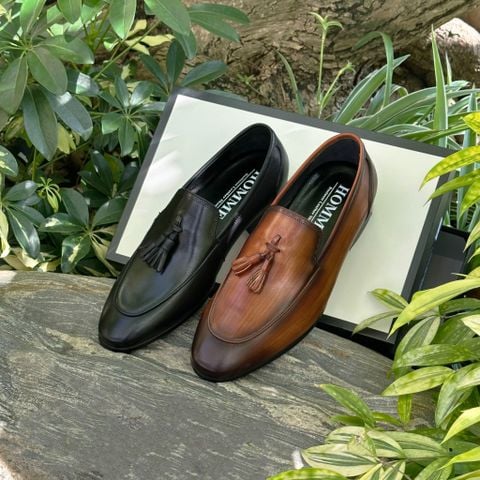  [HÀNG ORDER] Giày Tây Homme Cannington 2.0 - Penny Loafer Italian Leather Dress Shoes Cao Cấp 