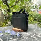  Túi Đeo Chéo Homme Modena – Italy Classic Pebbled Leather Shoulder Bag with Fingerprint Lock 