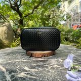  Túi Vân Tay Homme Trento – Italy Luxe Intrecciato Shoulder Bag with Fingerprint Lock 